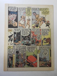 The Spirit #212 (1944) Newsprint Comic Insert Rare!