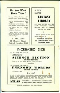 Fantasy Review 8/1948-British fanzine-pulp-fantasy-VF