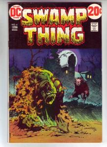 Swamp Thing #4 (May-73) VF High-Grade Swamp Thing