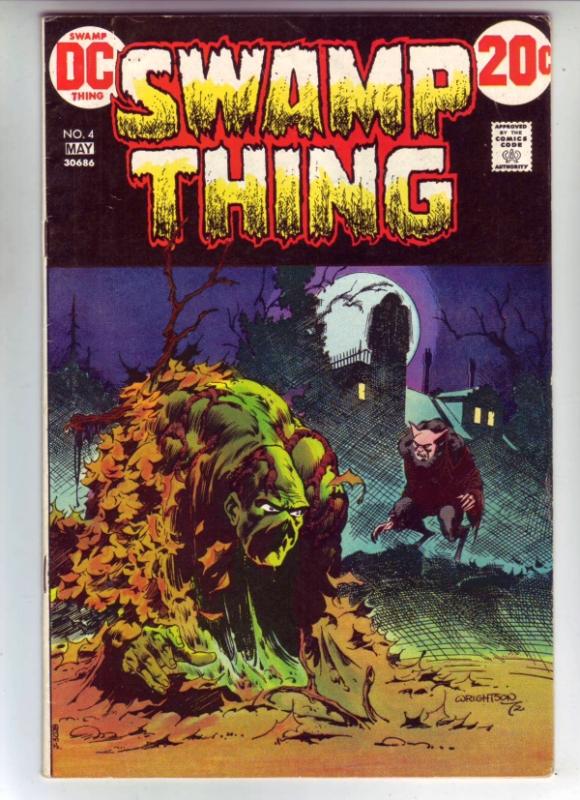 Swamp Thing #4 (May-73) VF High-Grade Swamp Thing