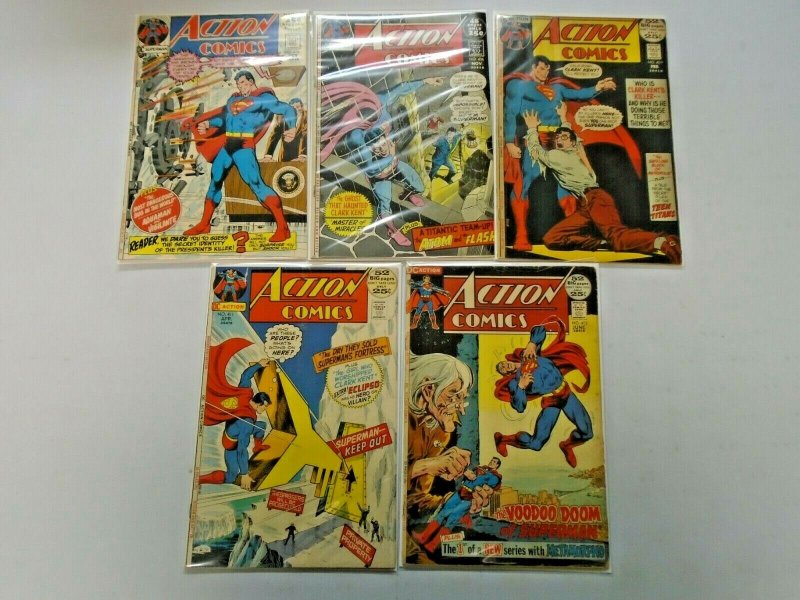 Giant-Size Action Comics 5 Different Average 4.0 VG (1971+72)