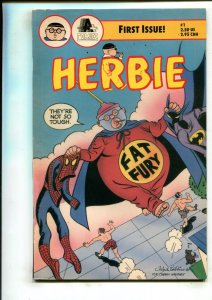 HERBIE #1 (8.0) SPIDER-MAN, BATMAN!! 1990