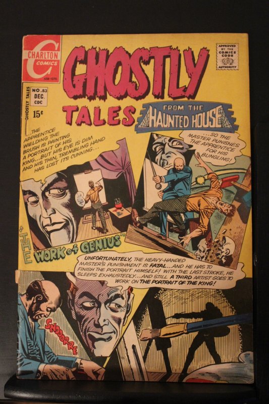 Ghostly Tales #83 (1970) Mid-High-Grade FN+ Steve Spider-Man Ditko art wow!