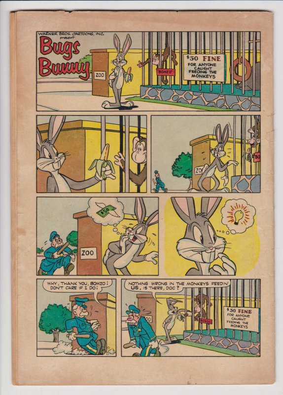 Bugs Bunny #37 (Jun 1954) 3.0 GD/VG Dell