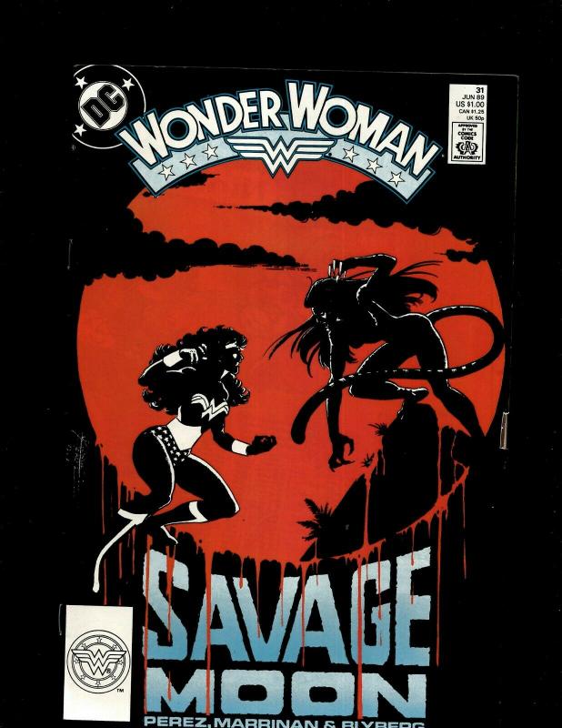 10 Wonder Woman DC Comic Books #23 24 25 26 27 28 29 30 31 32 JF12