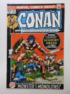 Conan the Barbarian #21 (1972) VF Condition!