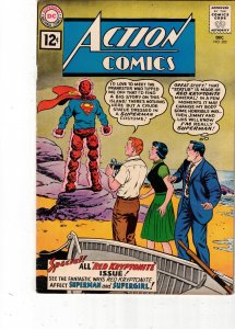 Action Comics #283 1961 Living red kryptonite! Supergirl meets Mxyzptlk FVF Utah