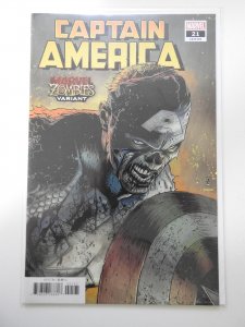 Captain America #21 Marvel Zombies Variant Edition