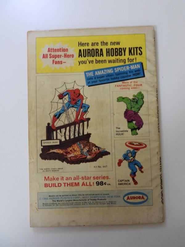 Fantasy Masterpieces #6 (1966) VG condition