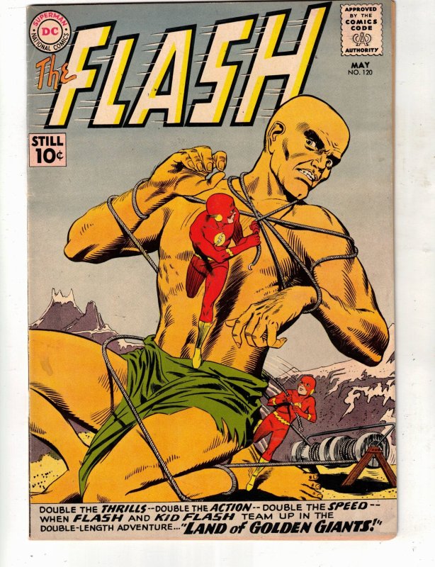 The Flash #120 1961 FN/VF 50% OFF SALE! 1st Kid-Flash/Flash Team! BEANTOWN CERT!