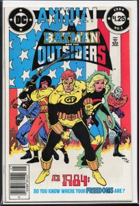 Batman and the Outsiders Annual #1 (1984) Batman and the Outsiders [Key Issue]