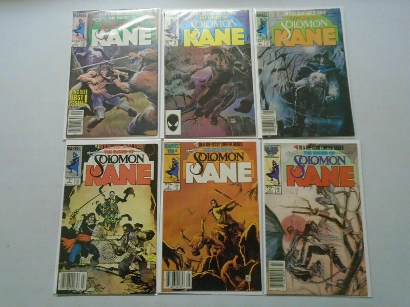 Solomon Kane set #1-6 6.0 FN (1985) 