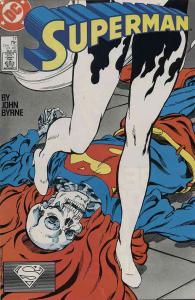 Superman (2nd Series) #17 FN ; DC | John Byrne Silver Banshee