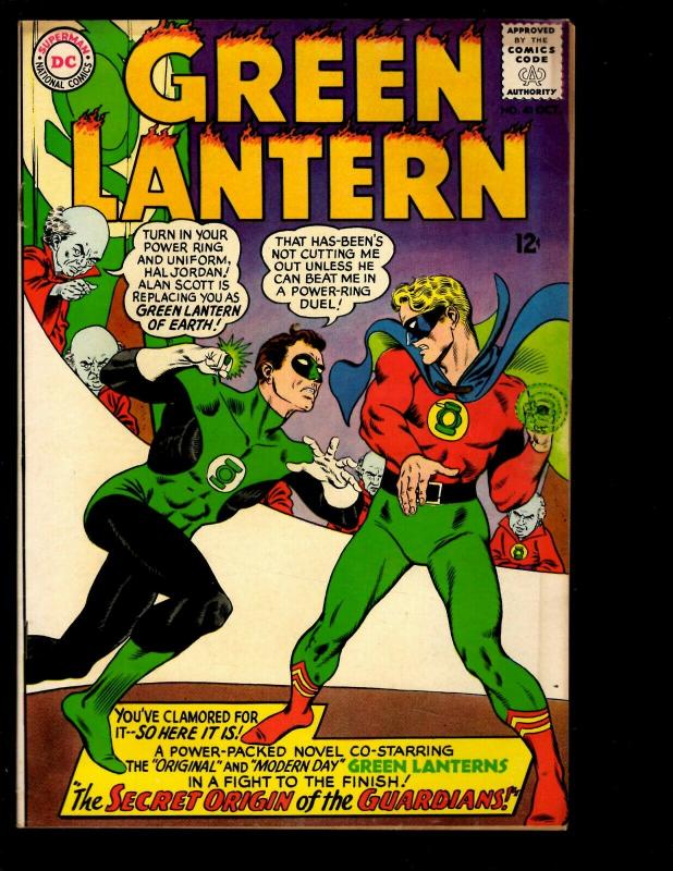 Green Lantern # 40 VF- DC Silver Age Comic Book Alan Scott Hal Jordan NE3
