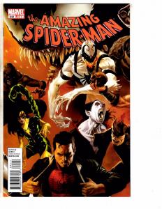 5 Amazing Spider-Man Marvel Comic Books # 642 643 644 645 646 1st Prints J269