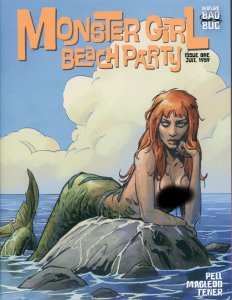 Monster Girl Beach Party #1 Nacho Lazaro Naughty Variant Bad Bug 2023 VF