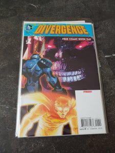 DIVERGENCE #1 2015 DC FCBD 1ST GRAIL, NO STORE STAMP, BATMAN DARKSEID