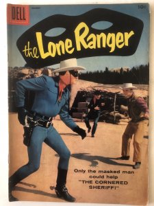 Lone Ranger 117, F, great Moore photo! C all my Westerns!