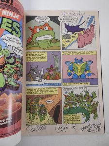 Teenage Mutant Ninja Turtles Adventures #7 (1989) VF+ Condition! Signed no cert