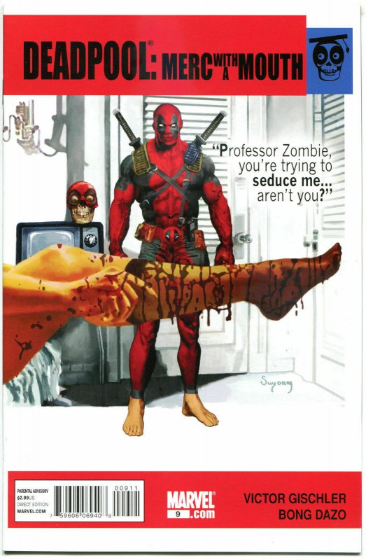 DEADPOOL Merc with a Mouth #9, NM, Suydam, Zombies, 2009, more Marvel in store