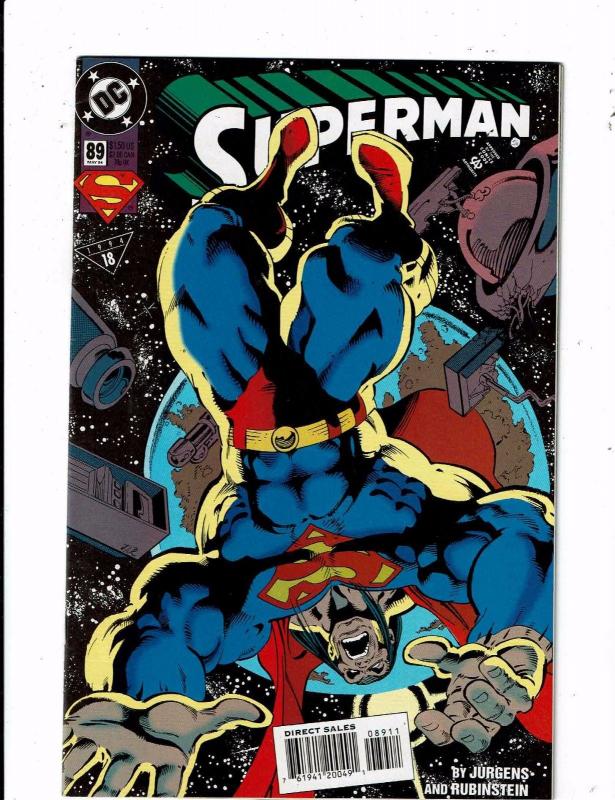 Lot of 5 Superman DC Comic Books #89 90 91 92 93 BH42