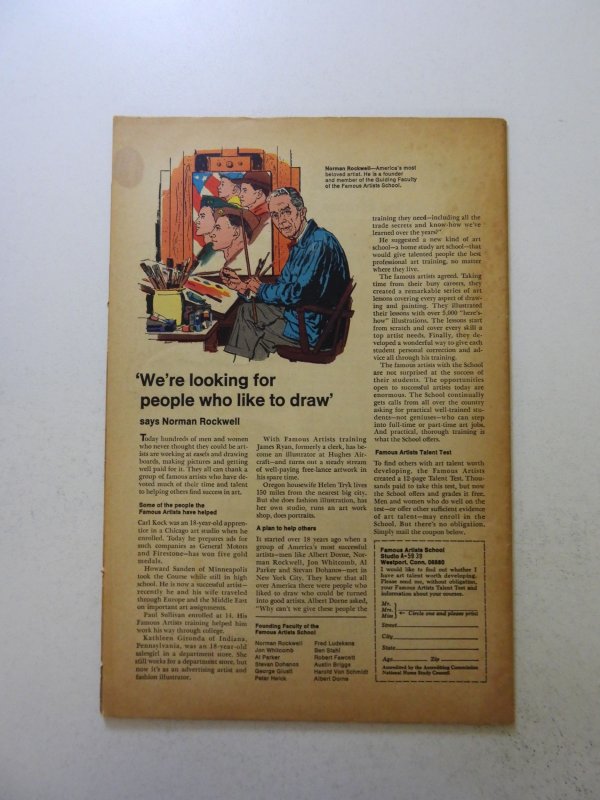 The Incredible Hulk #110 (1968) VG+ condition stain back cover