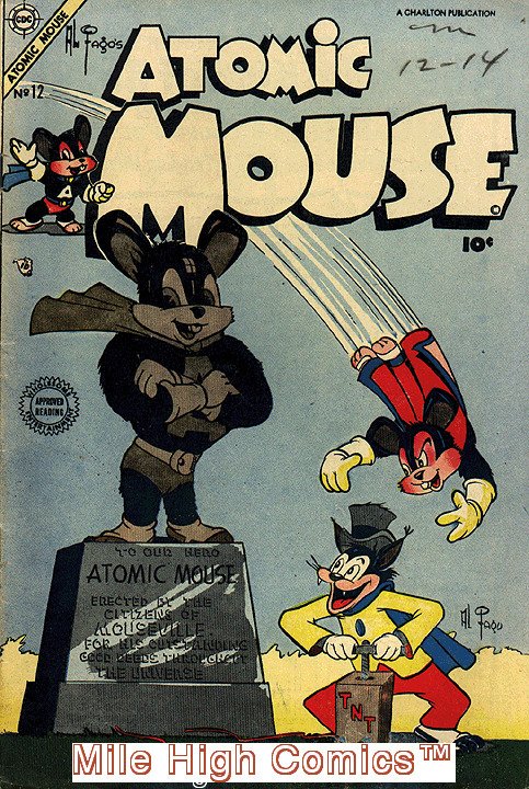 ATOMIC MOUSE  (CHARLTON) (1953 Series) #12 Fair Comics Book