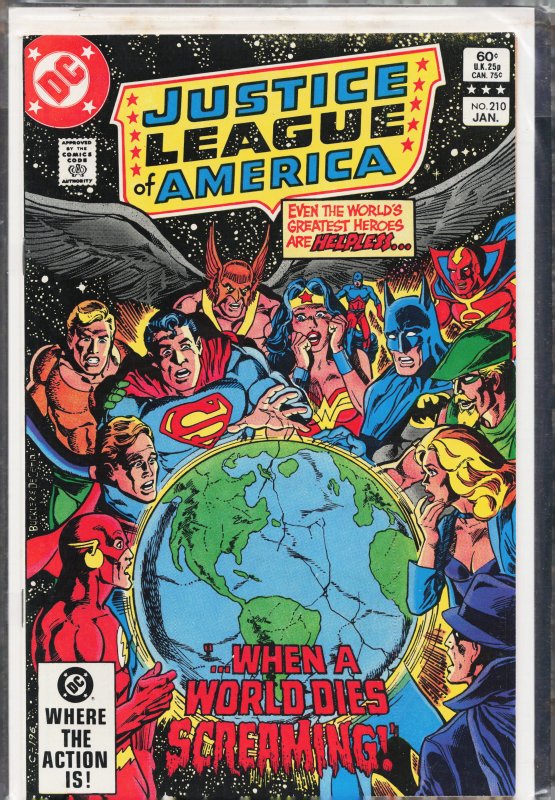Justice League of America #210 (1983) Justice League