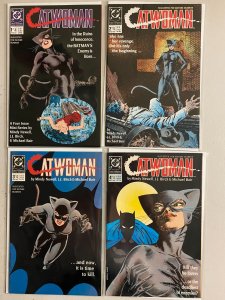 Catwoman set #1-4 direct 4 diff 8.0 (1989)