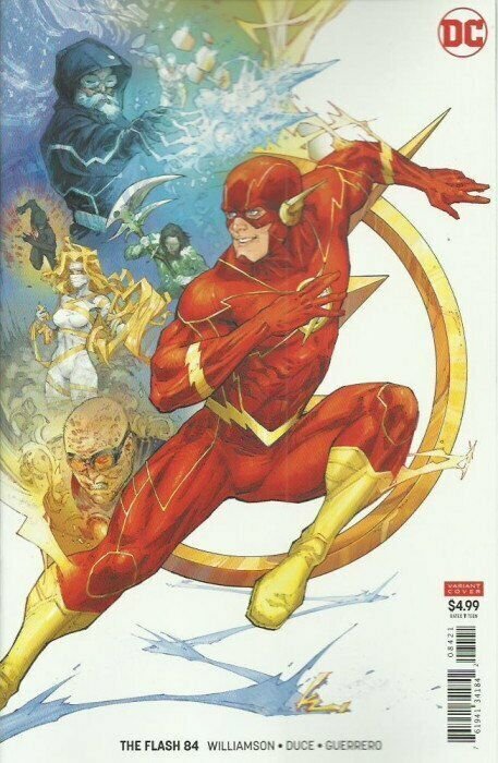 The Flash #84 B Cover VARIANT Williamson Duce DC NM Comic Books