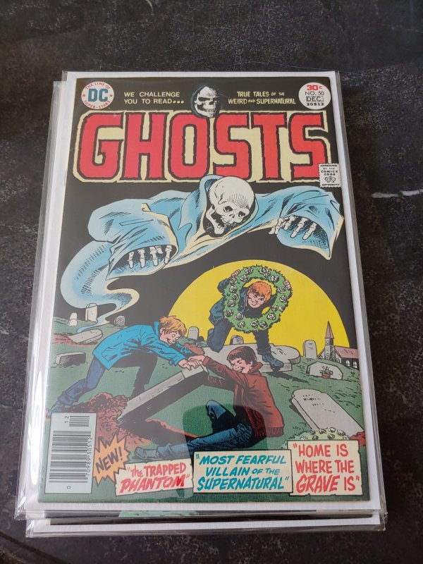 Ghosts #50 (1976) SKULL COVER HIGH GRADE