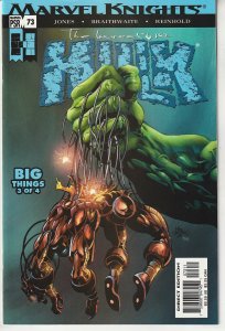 Incredible Hulk #73 (2004)  Tony Stark/Iron Man appearance