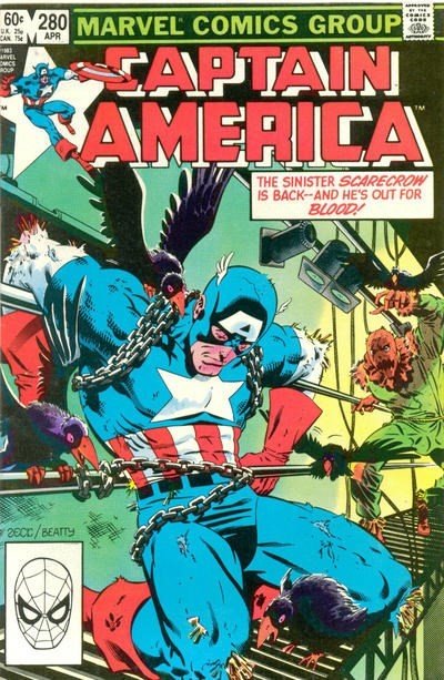 Captain America #280 stock photo ID#B-1