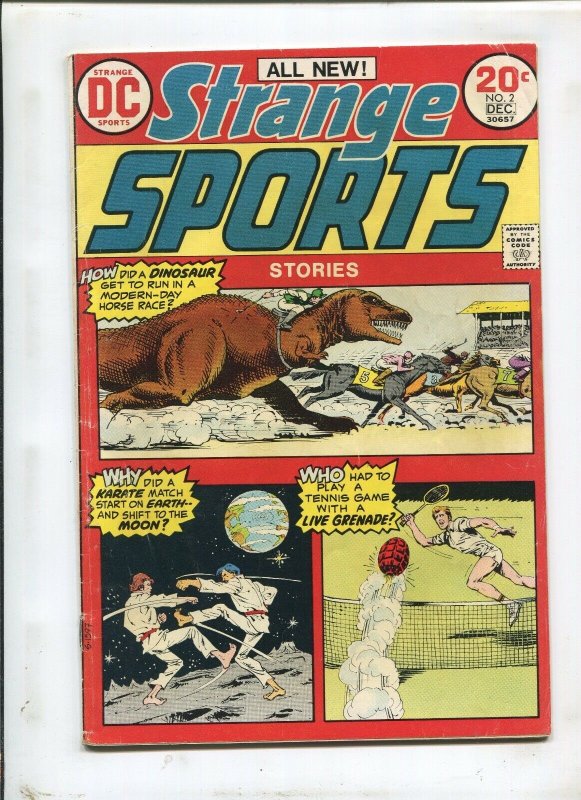 STRANGE SPORTS STORIES #2 (6.0) KARATE ON THE MOON!