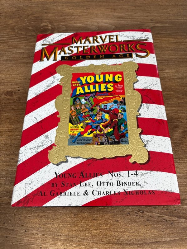 Marvel Masterworks Vol # 121 Young Allies 1-4 Book Limited To 1200 Copies 4 J413