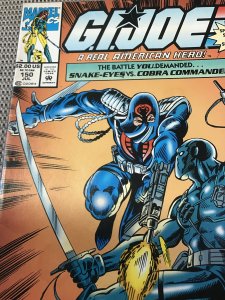 G.I. JOE Real American Hero #150 Newsstand : Marvel July 1994 Fn-; Snake Eyes