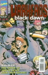Warheads Black Dawn #1 of 2 Marvel Comics July Jul 1993 (VF+)