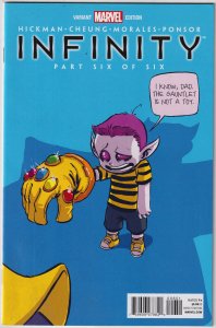 Infinity #6 Young Cover (2014) Captain America