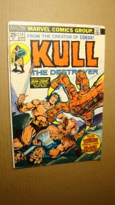 KULL 14 *SOLID* THE DESTROYER 1976 VS MAN-OGRE MARVEL COMICS CONAN PLOOG ART