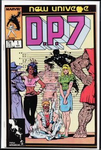 D.P.7 #1 Direct Edition (1986) D.P. 7 [Key Issue]