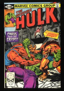 Incredible Hulk #257 VF 8.0