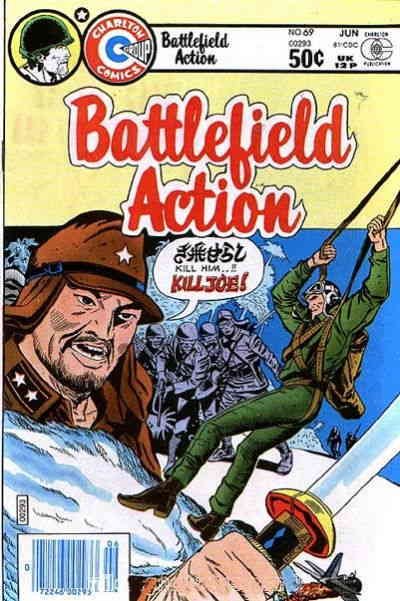 Battlefield Action #69 VF ; Charlton