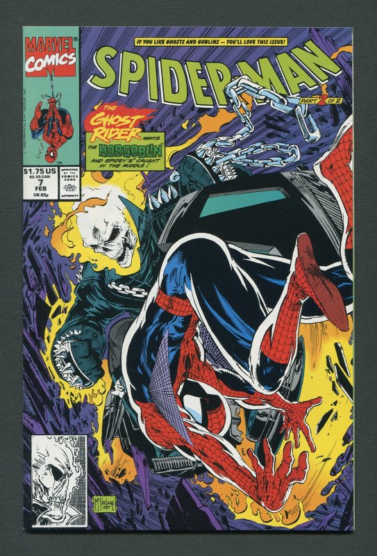 Spiderman #7 (Todd McFarlane )  9.8 NM-MT   February 1991