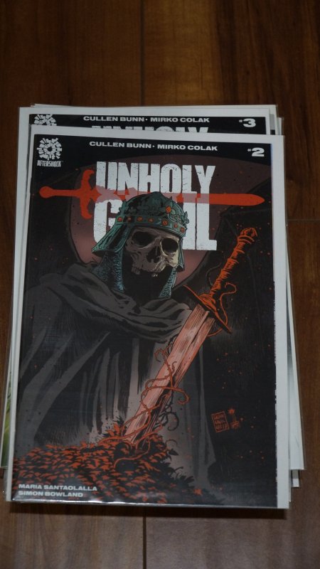 Unholy Grail (2017) No. 2 Variant Cover