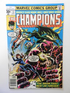 The Champions #13 (1977) VF+ condition