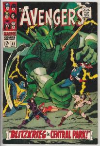 Avengers, The #45 (Oct-67) FN Mid-Grade Avengers