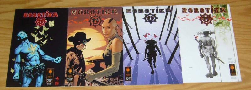 Robotika #1-4 VF/NM complete series - alex sheikman - archaia studios press 2 3