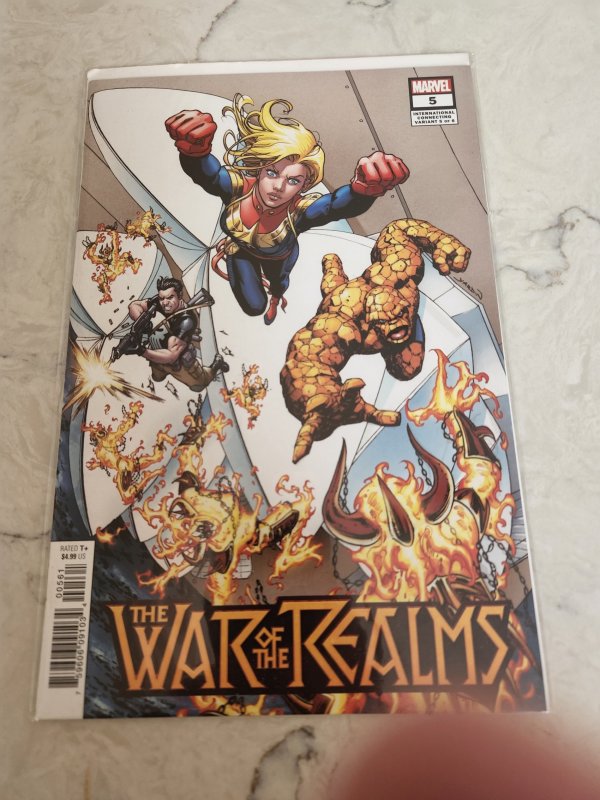 THE WAR OF THE REALMS #5 INTERNATIONAL CONNECTING VARIANT