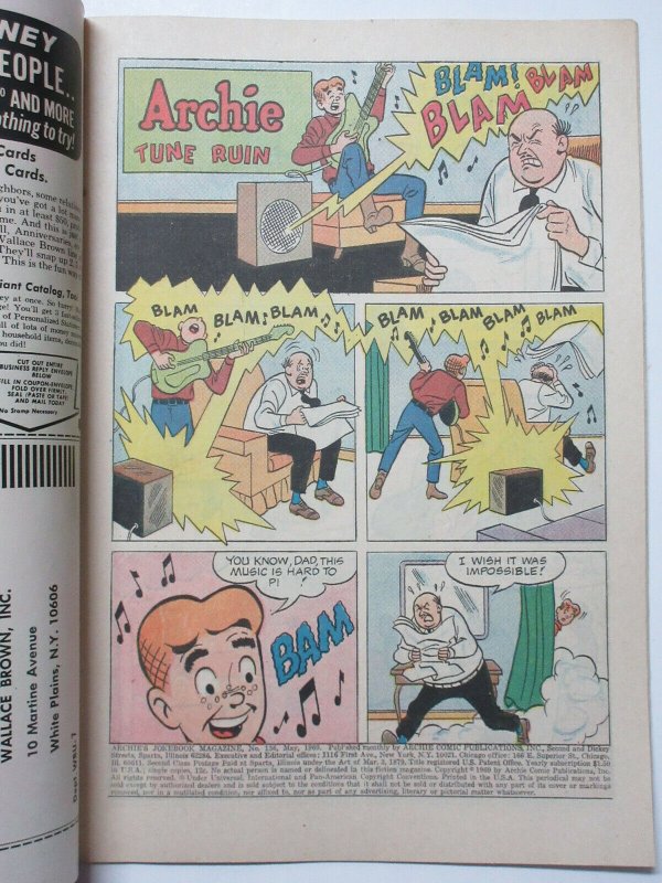 Archie's Joke Book (May 1969) #136 Laugh-In VF