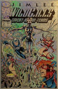 WildC.A.T.S Wildcats Covert Action Teams #2 Silver Foil Image Comics Oct 1992 NM